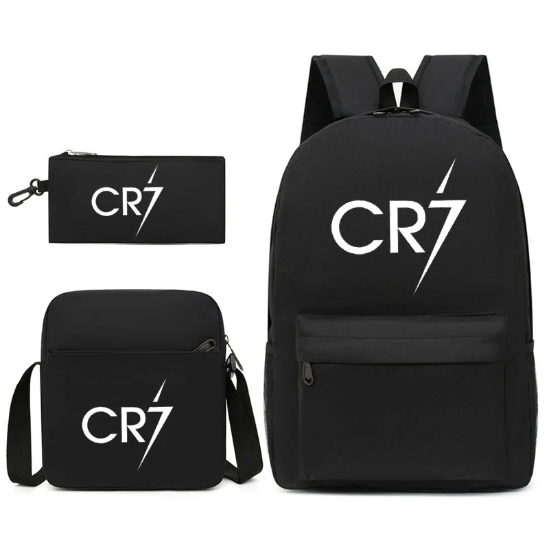 Mochila + Estojo + Lancheira Cristiano Ronaldo - Image 3
